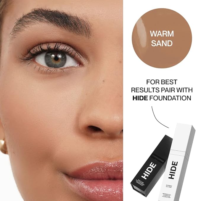 HIDE Liquid Concealer, Warm Sand, 0.5 fl. oz.-VivaGrace Women