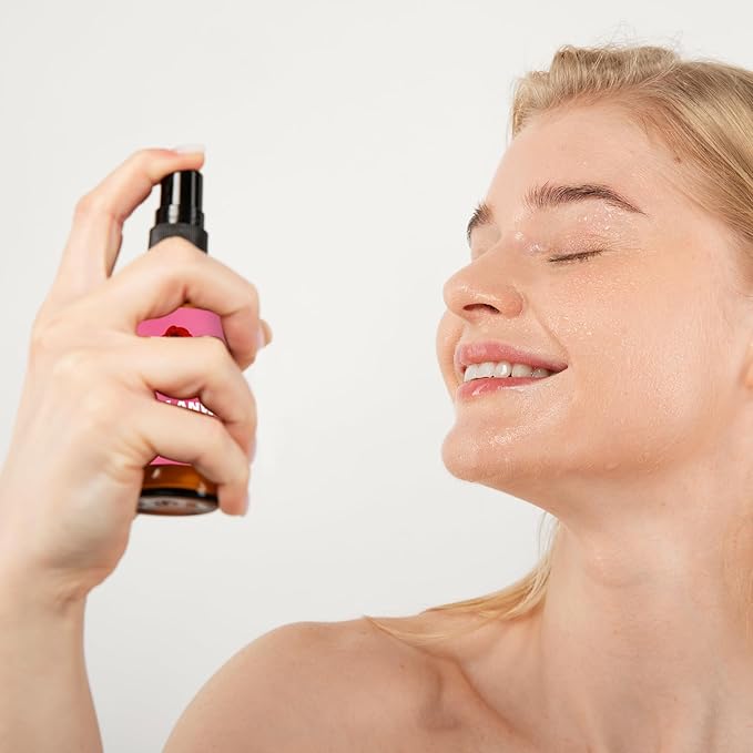 Organic Rose Water Toner Spray for Face, Skin Care, Soaps, Skin Hydration, Bath Facial Mist Toner 118 ml-VivaGrace Women