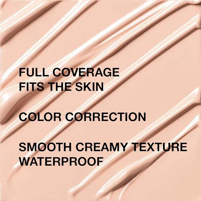 Pro Under Eye Full Coverage Liquid Concealer to Cover Dark Circles, Scars, Redness, Spots, Fine Lines, Corrector Anti-Aging Natural Finish, Moistening Smooth Cream, Waterproof 0.4 fl oz - Beige#-VivaGrace Women