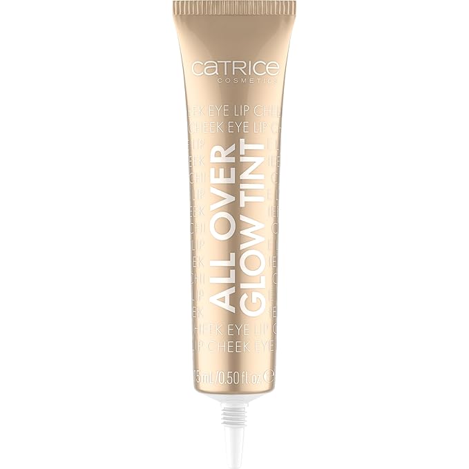 Catrice | All Over Glow Tint | Multi-Use Liquid Highlighter | Face & Body | Vitamin C, Niacinamide, Squalene & Panthenol | Long-lasting & Lightweight | Vegan & Cruelty Free (010 | Beaming Diamond)-VivaGrace Women