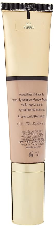 Estée Lauder Futurist Hydra Rescue Moisturizing Foundation SPF 45, 12 Hour Glow, 1.2 oz., 3C2 Pebble-VivaGrace Women