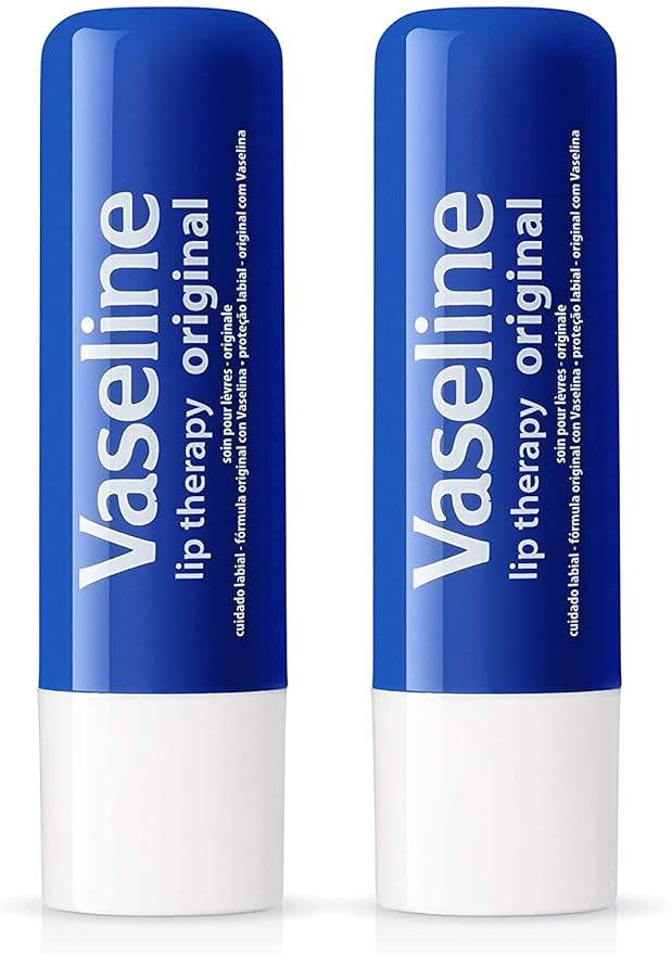 Vaseline Lip Therapy Stick with Petroleum Jelly Gift Set Includes Original, Rosy Lips and Aloe, 6 Count-VivaGrace Women