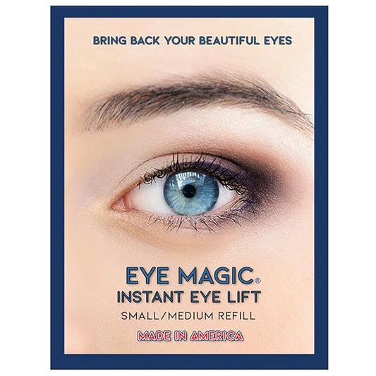Eye Magic Premium Eyelid Lift (L/XL Kit + Gel) Made in America Lifts and Defines Droopy, Sagging or Hooded Eyes Safe For Daily Use-VivaGrace Women