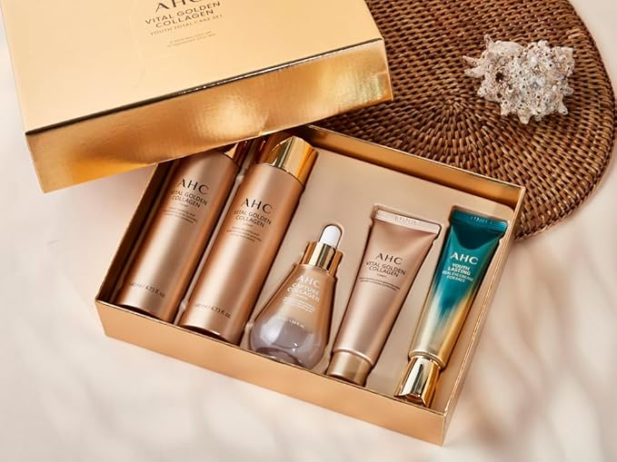 AHC Vital Golden Collagen Youth Total Care Skin care eye cream Special set-VivaGrace Women