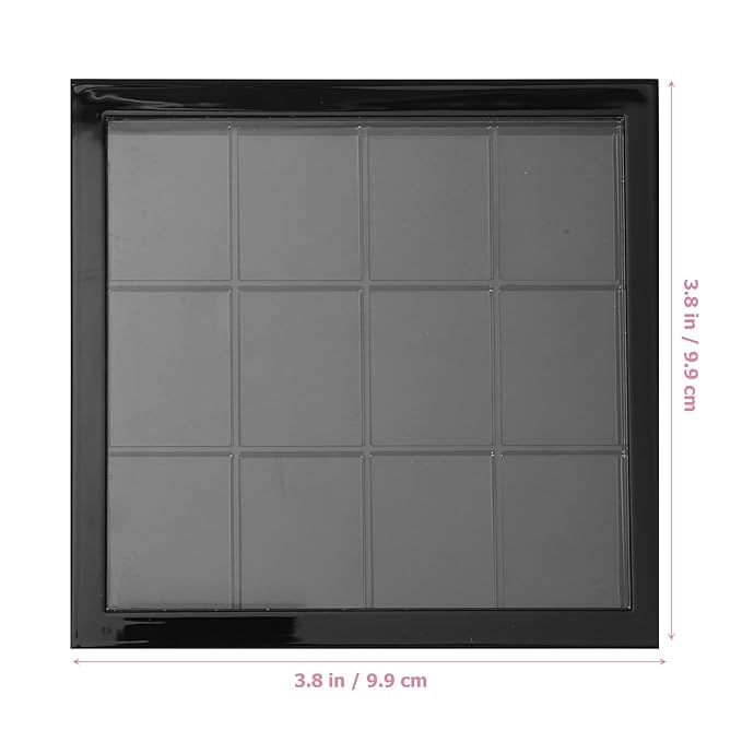Beaupretty Empty Lip Palette Eyeshadow Makeup Palette Empty Eyeshadow Palette Empty Make Up Container Palette for DIY Cosmetics Lipstick Blush Powder