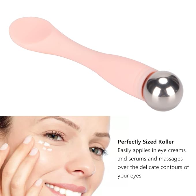 Eye Cream Massage Sticks, ye Cream Applicator Eye Anti Wrinkle Eye Fatigue Relief Massage Stick for Facia Treatments and Masks Cream Scoop Cosmetic Tool-VivaGrace Women
