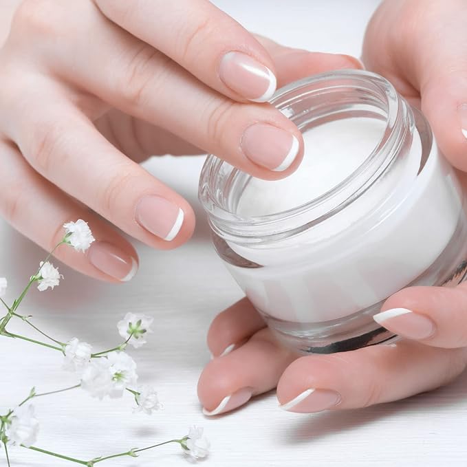 Lil Ray 1 oz Round Transparent Glass Jar with Inner Liners and Gold Lid (12pcs)-VivaGrace Women