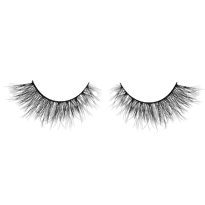 Fake Lashes Natural Wispy Lashes Airy Volume Faux Mink Lashes Fluffy Long False Eye Lashes Sets Pack 18MM Reusable Eyelashes A05-VivaGrace Women