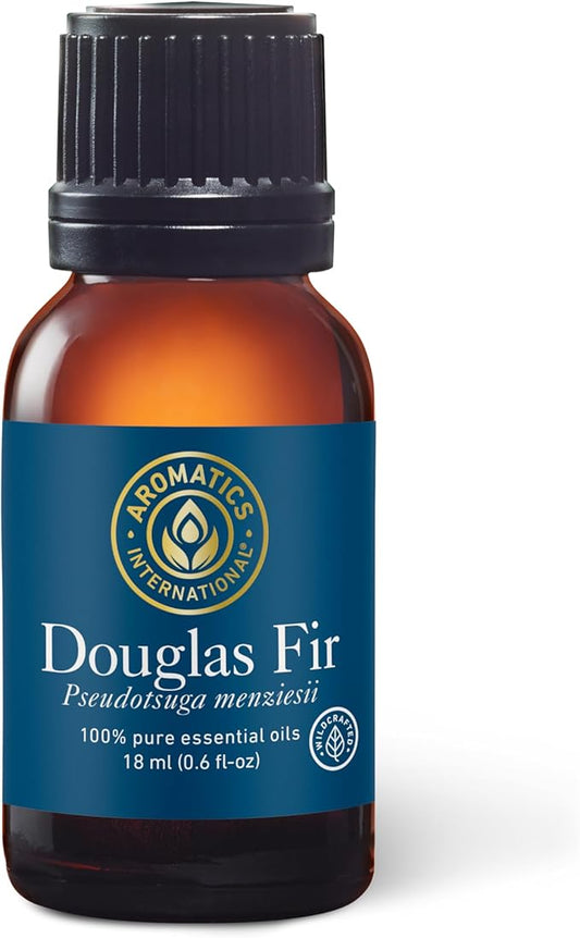 Aromatics International Premium Organic Douglas Fir Essential Oil 18ml | 100% Pure Essential Oil for Diffusion, Aromatherapy & Wellness Use-VivaGrace Women