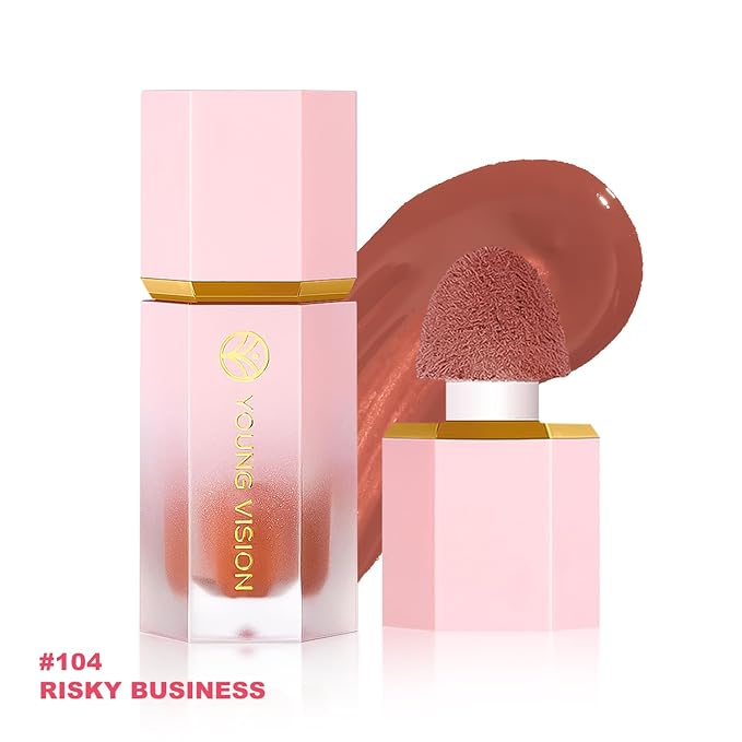 YOUNG VISION Liquid Cream Blush (risky businese)-VivaGrace Women