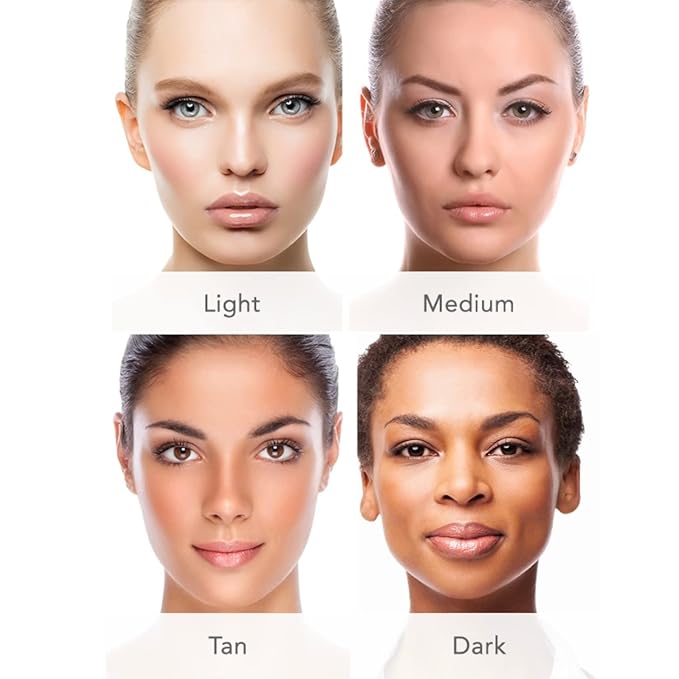 Serious Skincare BELLA ROSE PRO-MINERALS Loose Mineral Powder Makeup Foundation SPF 15 with Application Brush - Lightweight - Buildable Coverage - Luminous Matte Finish - Talc Free - 0.50 oz - Medium-VivaGrace Women