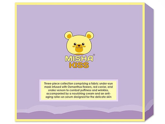 Lifting, Moisturizing and Hydrating, Anti-Aging, Anti-Wrinkle Skin Care Variety Set of 3 for Puffy Eyes, Dark Circles, Eye Bags, Fine Lines | Under Eye Patches 30 Piece | Serum | Cream.-VivaGrace Women