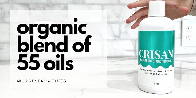 CRISAN 16oz Extreme Hair Growth and Strengthening Oil for Men and Women (16 fl oz)-VivaGrace Women