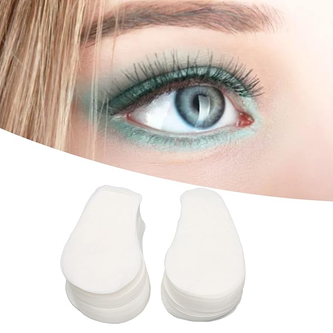 400pcs Disposable Eye Mask Paper, Moisturizing Pure Cotton DIY Sheet for Under Eye Dark Circles, Irritating DIY Eye Supplies-VivaGrace Women