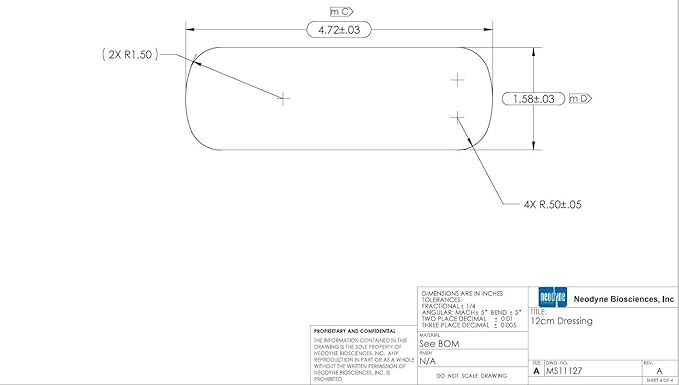 Embrace Active Scar Defense for New Scars, FDA-Cleared Medical-Grade Silicone Scar Sheets for Hypertrophic & Keloid Scar Treatment, 4.7 Inch, Large, 30-Day Supply-VivaGrace Women