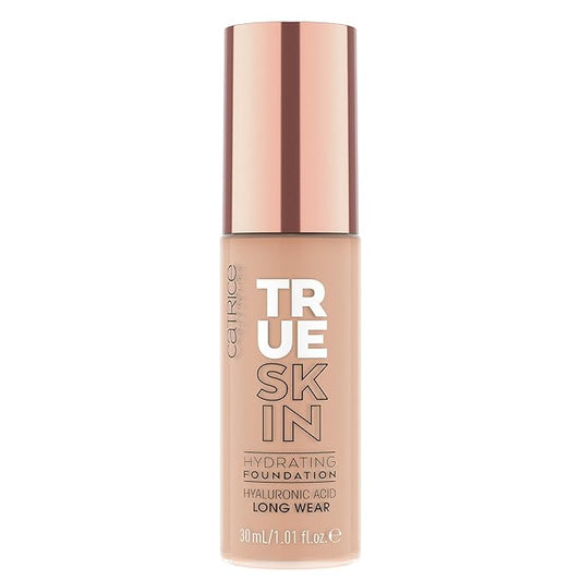 Catrice | True Skin Hydrating Foundation | Lightweight Buildable Coverage with Hyaluronic Acid and Watermelon Seed Oil | Vegan & Cruelty Free (043 | Neutral Macchiato)-VivaGrace Women
