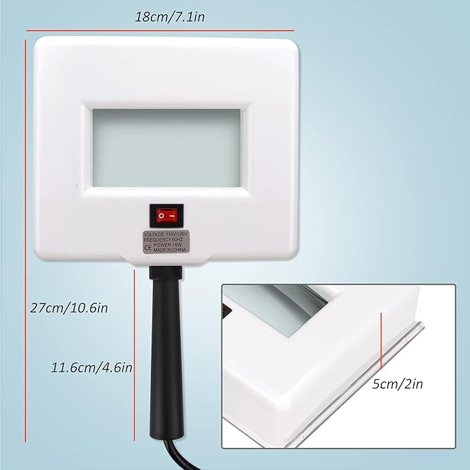 Beauty Star Woods Lamp Skin Analyzer, Professional Esthetician Supplies, Portable SPA Beauty Skin Care Tool-VivaGrace Women