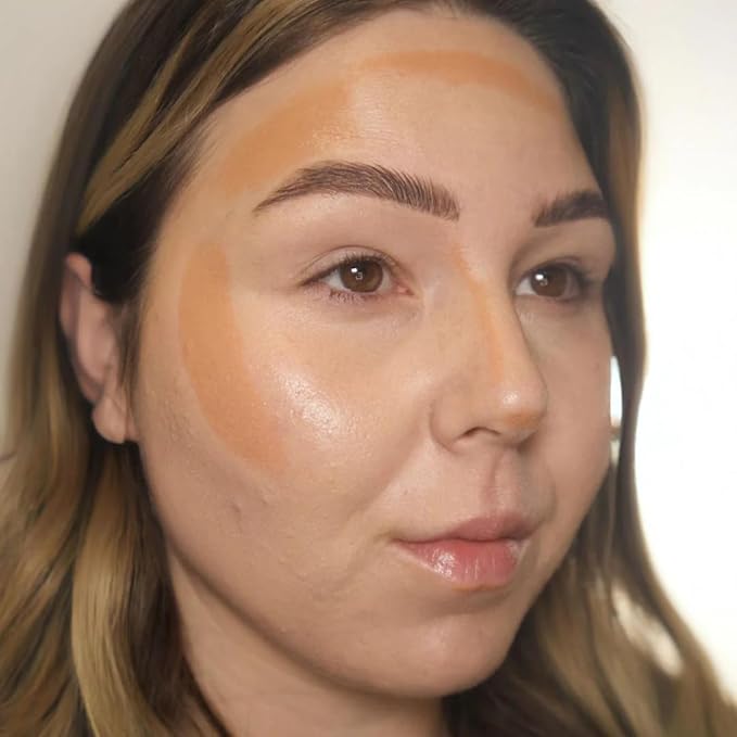 Axiology Shaping Stick for Definition, Bronzing, and Contour Foundation Shape Stick Cream Bronzer Pen Professional Face Shaping & Contouring Buildable Coverage, Long Lasting Shade Cheeks Vegan (Light)-VivaGrace Women
