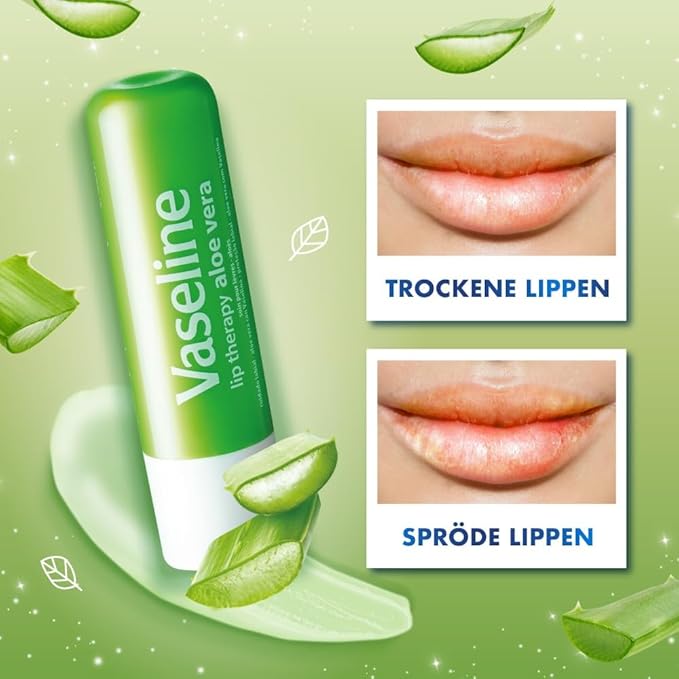 Vaseline Aloe Fresh Lip Therapy Stick- .16 oz-VivaGrace Women