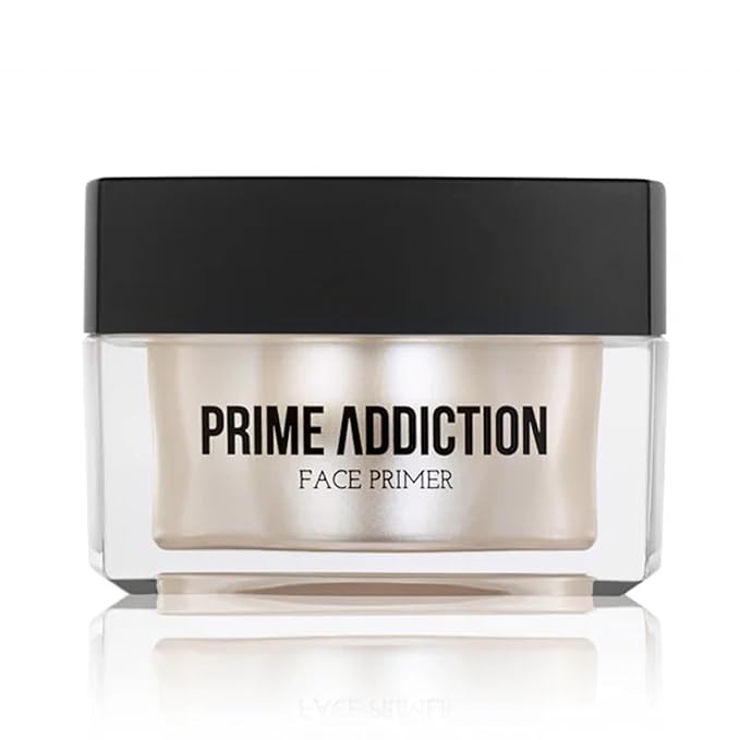 Frankie Rose Cosmetics Prime Addiction Face Primer – Perfect for Dry, Sensitive, Combination, Normal & Oily Skin – Moisturizing, Nourishing & Colorless Makeup Primer - 1.05 oz. (30 grams)-VivaGrace Women