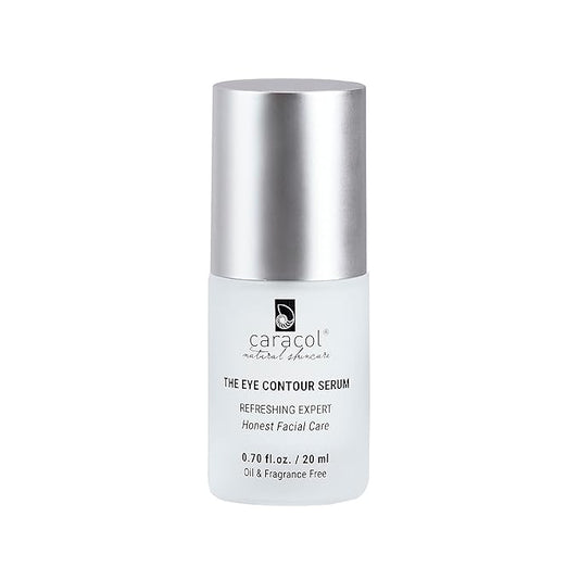 Revitalizing Eye Serum w/Snail Secretion Filtrate, Vitamin E, Chamomile & Aloe Vera - Under Eye Care for Moisturizing and Hydrating - No Parabens & No Sulfates (0.70 fl. oz)-VivaGrace Women