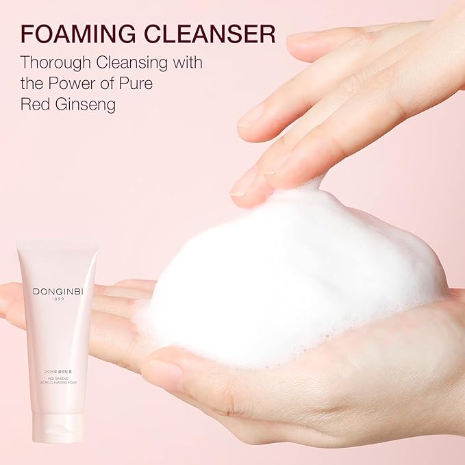 Donginbi Red Ginseng Moisturizing & Firming Set EX, Anti-Aging Korean Skin Care, Routine Kits for Smooth, Radiant Skin-VivaGrace Women