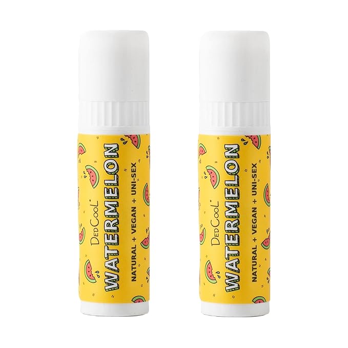 DedCool - Jumbo Vegan Lip Balm Stick | Clean, Non-Toxic Fragrance For All (Watermelon, 2 Pack)-VivaGrace Women