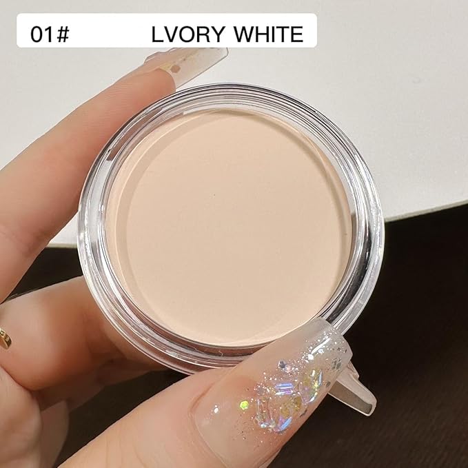 7 Color Solid Concealer Full Coverage Correcting Cream Concealer Waterproof Long-lasting Under Eye Concealer for Dark Circles Color Corrector Pro Concealer (Color 01)-VivaGrace Women