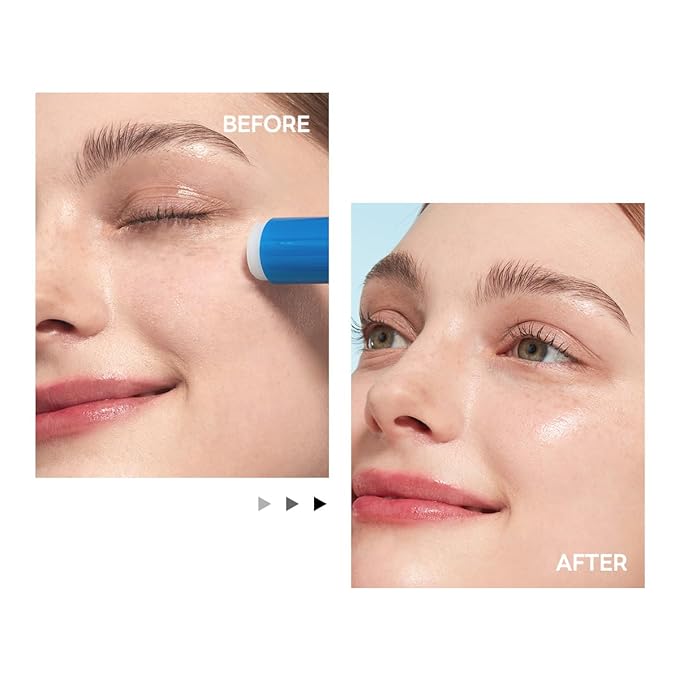 ROUND LAB Birch Juice Icy Cooling Eye Stick – Depuffing Glow Booster Balm for Puffy Eyes, Dark Circles, Fine Lines | On-the-Go Moisturizer | Korean Skincare | 0.35 oz-VivaGrace Women