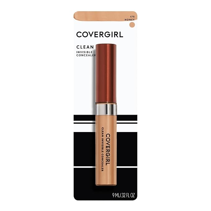 COVERGIRL Clean Invisible Lightweight Concealer Honey, .32 oz-VivaGrace Women