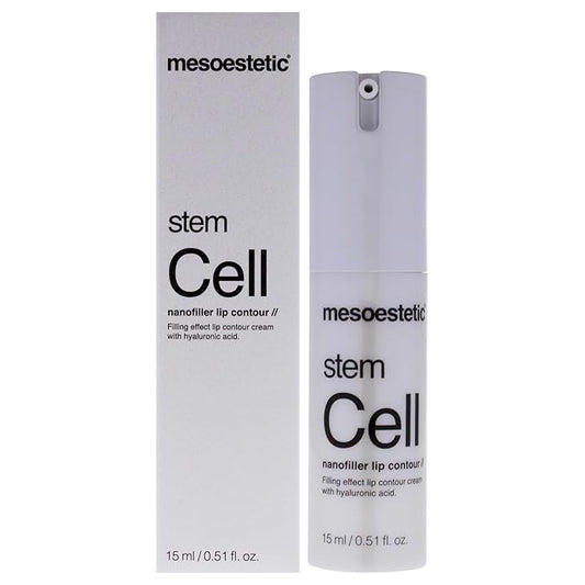 Mesoestetic Stem Cell Nanofiller Lip Contour for Unisex - 0.5 oz Cream-VivaGrace Women