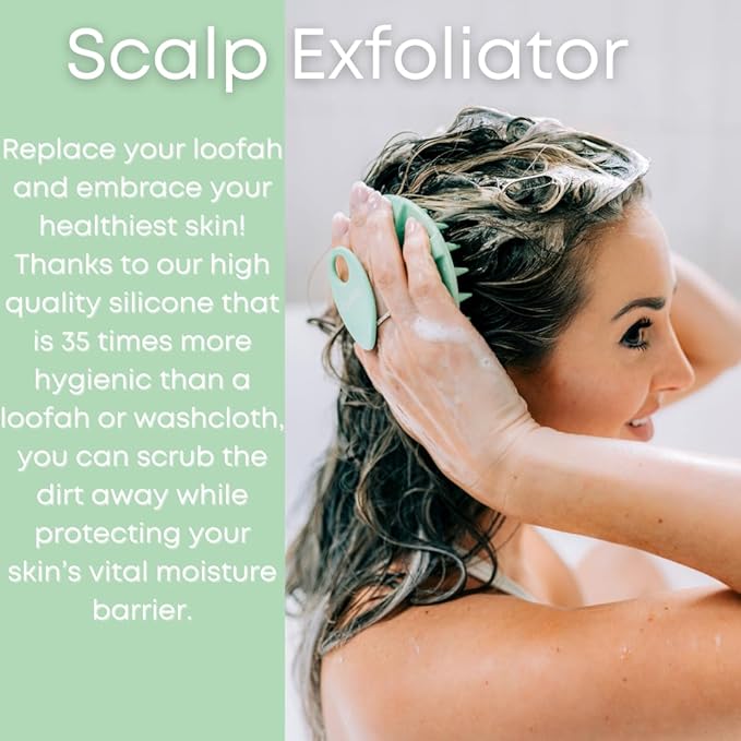 Skincare Essentials Kit - 4 Piece Bundle Pack - Face and Body Silicone Spa Accessory - Essential Beauty Set for Teen Girls Sky Blue-VivaGrace Women