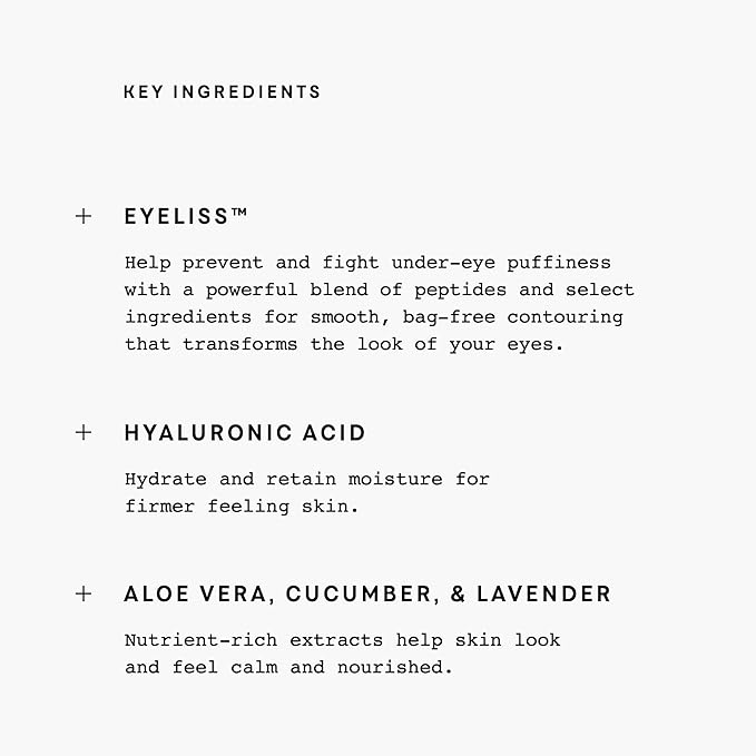 Firm & Smooth Hydrating Eye Serum-VivaGrace Women