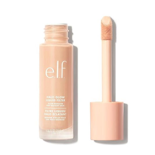 e.l.f. Halo Glow Liquid Filter, Complexion Booster For A Glowing, Soft-Focus Look, Infused With Hyaluronic Acid, Vegan & Cruelty-Free, 1 Fair-VivaGrace Women