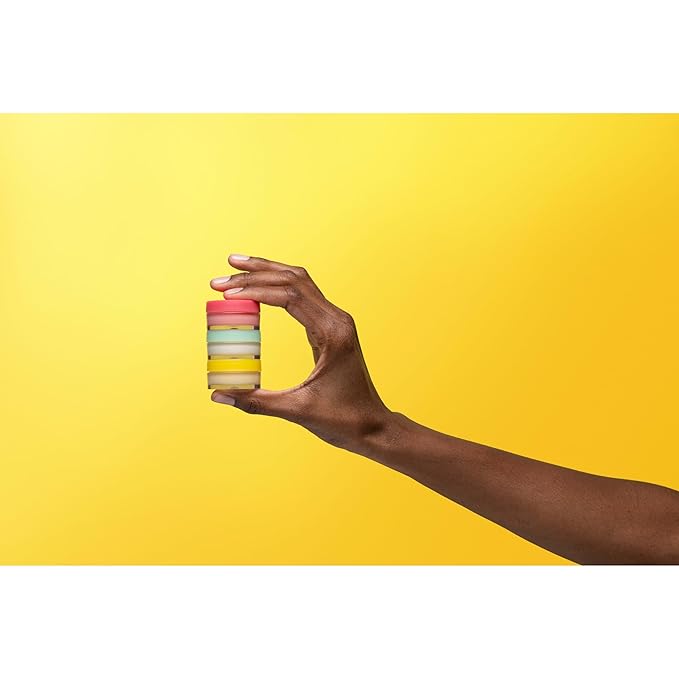 Burt's Bees Lip Mask Set- Overnight Intensive Treatment Revives & Nourishes for All Day Hydration, College Back to School Dorm Essentials, Passion Fruit & Chamomile, Sweet Mint & Lemon Sorbet-VivaGrace Women