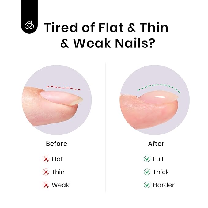 Beetles Builder Gel for Nails, 7 in 1 Builder Nail Gel Nude Jelly Beige Color Building Nail Apex & Nail Extension Strengthener Thin Nails DIY Nail Art Design for Beginner Women-VivaGrace Women