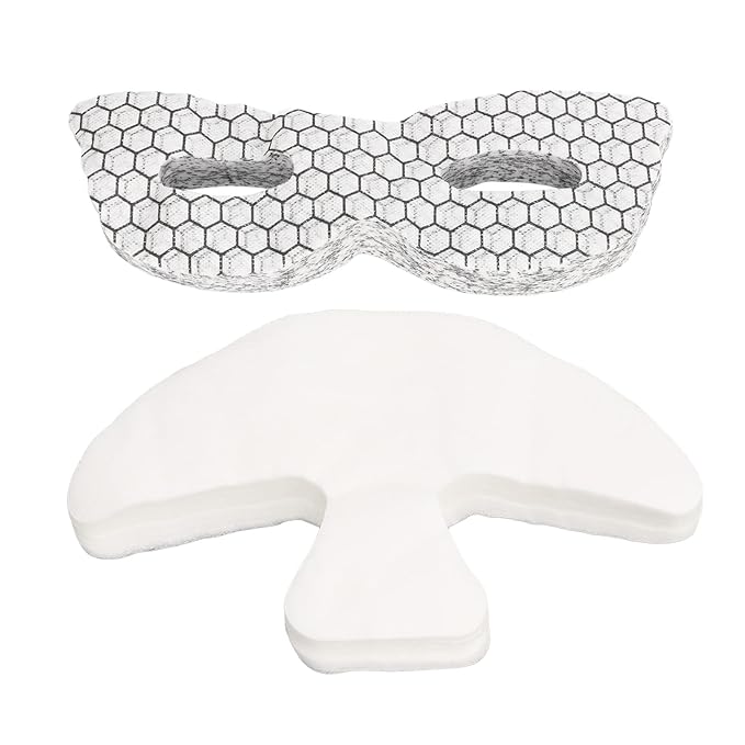 ZJchao Disposable Eye Forehead Masks, Eye Forehead Mask Paper Silk DIY Soft Disposable Hydrating Eye Care Paper Facial Eye Pads Spa DIY Clear Eye Mask Paper Beauty Sheets for Home Beauty-VivaGrace Women