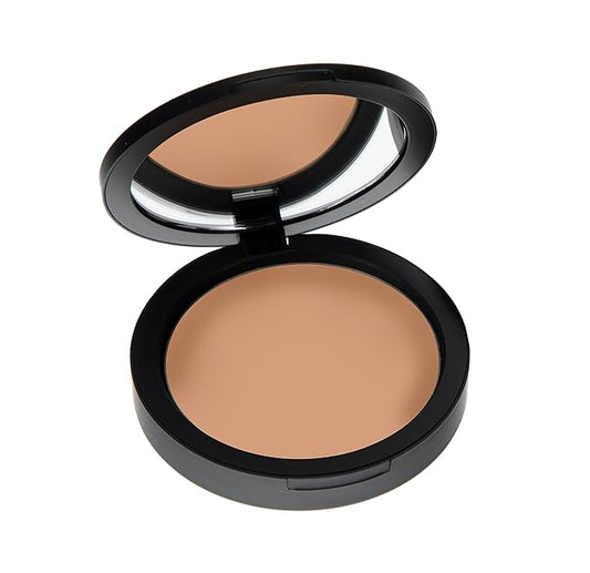 Mineral Dual Powder in Craving (Medium/Dark) | 4-in-1 Pressed Mineral Foundation with SPF 15 for Flawless Glow & Soft Looking Skin | Oil Free, Talc Free, Gluten Free | 0.45 Oz | by Mommy Makeup-VivaGrace Women