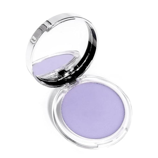 Oil Control Pressed Setting Powder, Lavender Matte Powder Soft Jelly Texture Powder-free Face Powder, Long-Lasting Waterproof Pressed Powder Makeup, Flawless Lightweight Face Cosmetics-VivaGrace Women