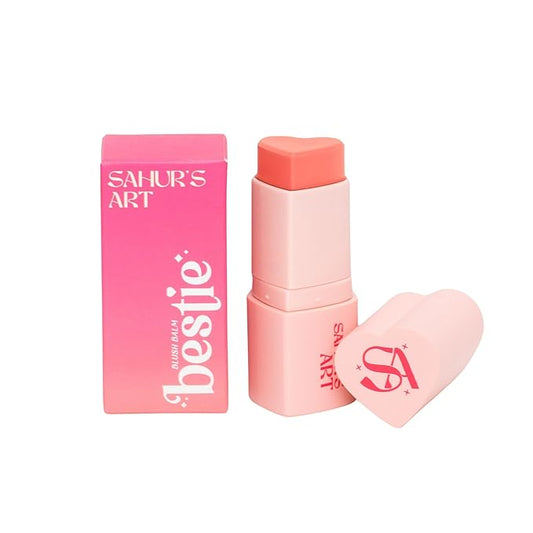 Bestie Blush Balm Stick Heart Shaped for Cheeks-VivaGrace Women
