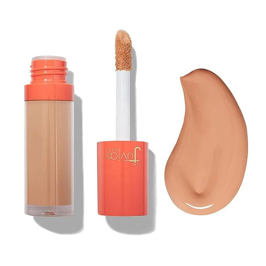 Juvia's Place I Am Magic Liquid Concealer - J17 Medium-tan w/Warm Undertone/0.34 fl oz, Full Coverage Concealer, Makeup Concealer, Hydrating Concealer, Waterproof Concealer, Long Wear Concealer-VivaGrace Women