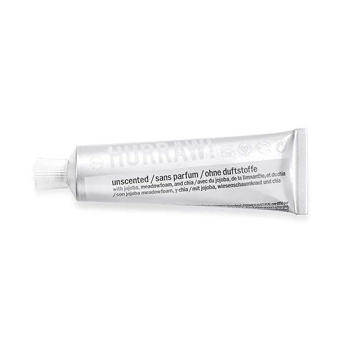 Hurraw! Balmtoo Squeezable Balm, Unscented: Thick and ultra-moisturizing for anywhere application. Body, face, lips, neck, fingers, toes. 1 tube = 7 sticks of lip balm. Natural, Organic. Made in USA-VivaGrace Women