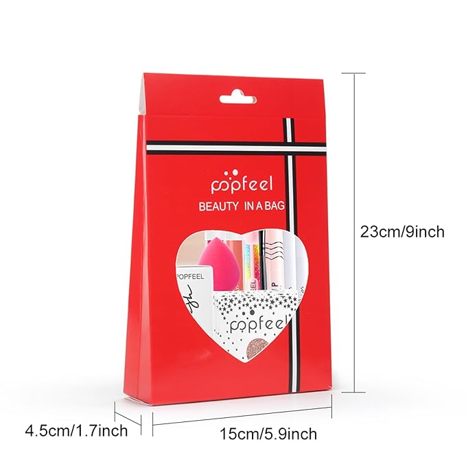 All in One Makeup Kit, Full Starter Essential Makeup Kit for Women Beginners Includes Foundation Concealer Lipgloss Mascara Eyeliner Pencil Powder Shadow Set-VivaGrace Women