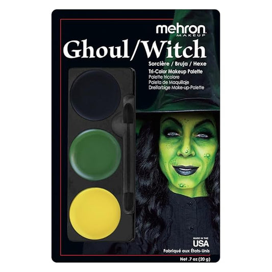 TRI COLOR PALETTE GHOUL WITCH-VivaGrace Women