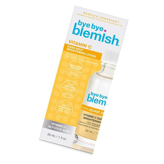 Bye Bye Blemish Dark Spot Lotion Vitamin C | Assists with Drying Blemishes And Brightening Skin | Fast Acting Solution | 1 Fl. Oz.-VivaGrace Women
