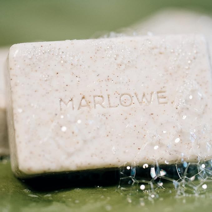 MARLOWE. Best Sellers Kit | No. 203 | Features Signature Body Scrub Soap Bar, Men's Facial Cleanser & Facial Moisturizer | Great Gift for Men-VivaGrace Women