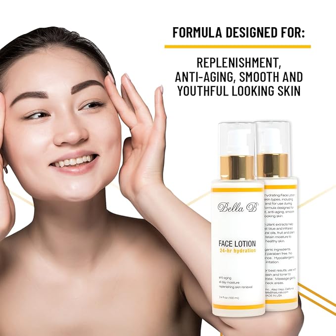 Bella B Bundle - Face Wash 4.1oz and Face Lotion 3.4oz-VivaGrace Women
