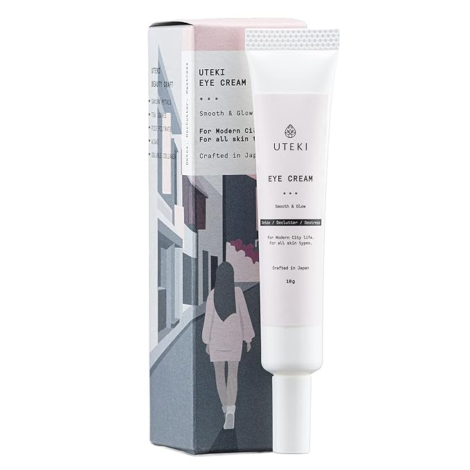 Japanese Anti Aging Firming Eye Cream - Anti Wrinkles & Puffiness - Minimize Bags Under Eyes Fine Lines & Dark Circles - Hydrating and Brightening with Collagen & Arginine (0.35 Fl Oz -10 g)-VivaGrace Women