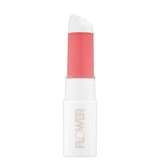 FLOWER BEAUTY By Drew Barrymore Petal Pout Lip Mask - Hydrating + Moisturizes Lips - Mango + Cocoa Butter - Lip Tint - Natural Color + Semi-Glossy Finish (Pucker)-VivaGrace Women