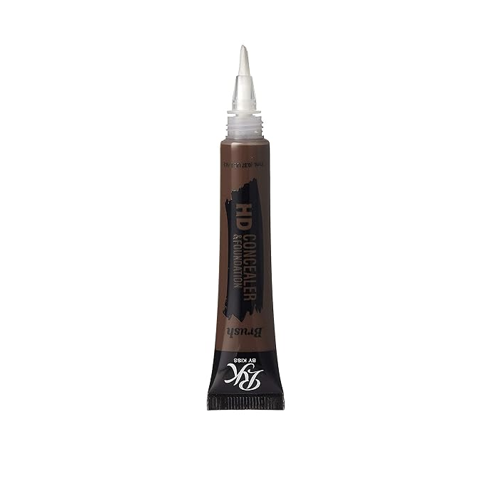 Ruby Kisses HD Concealer & Foundation Flawless Full Cover Brush Face Makeup (Mahogany)-VivaGrace Women
